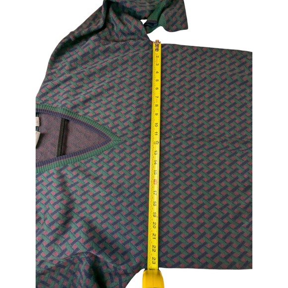 Maglificio Grandpa Sweater Pullover V-Neck Virgin Wool Men's XXL Vintage - Picture 8 of 8